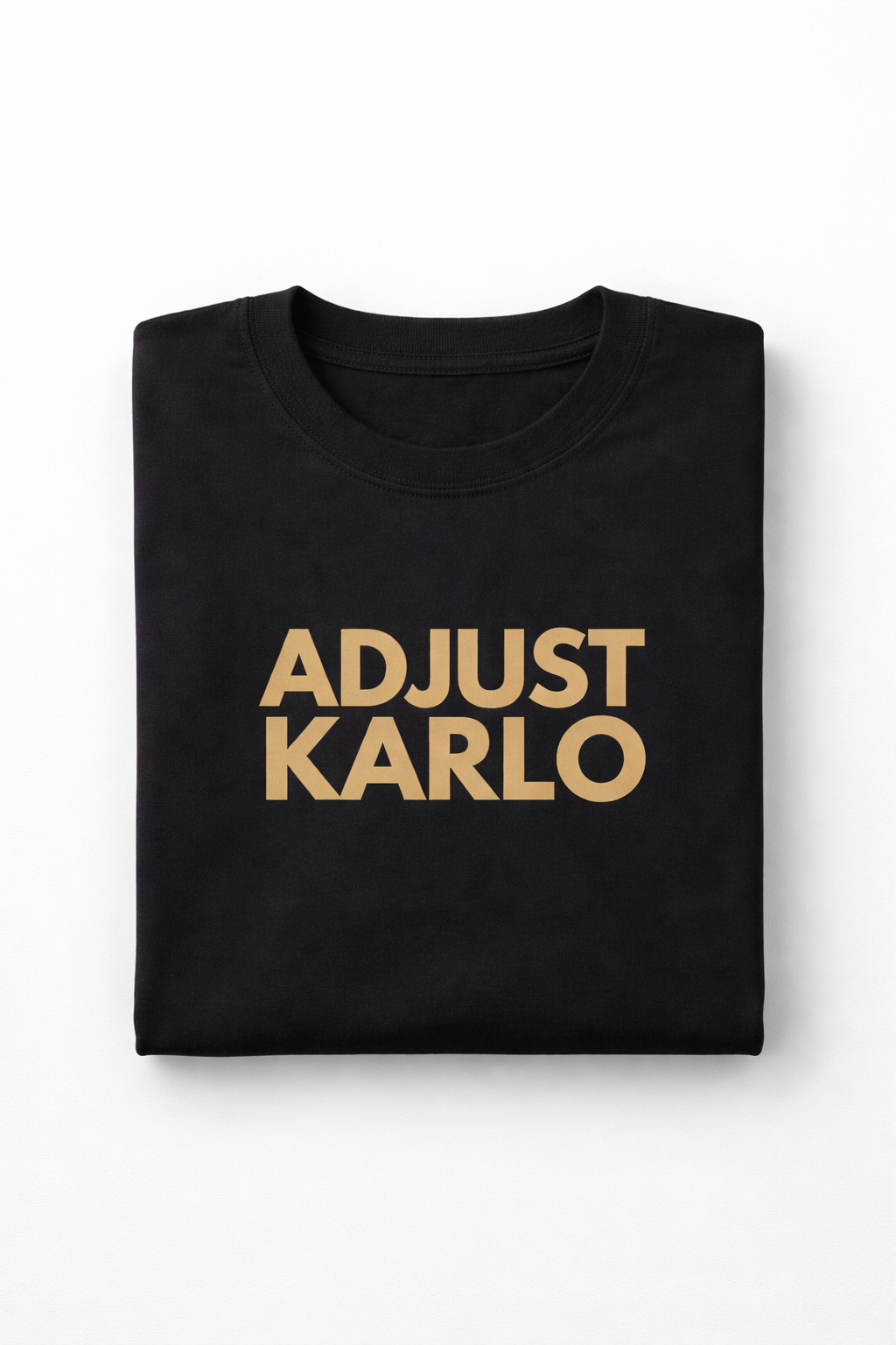 Adjust Karlo – Black T‑Shirt
